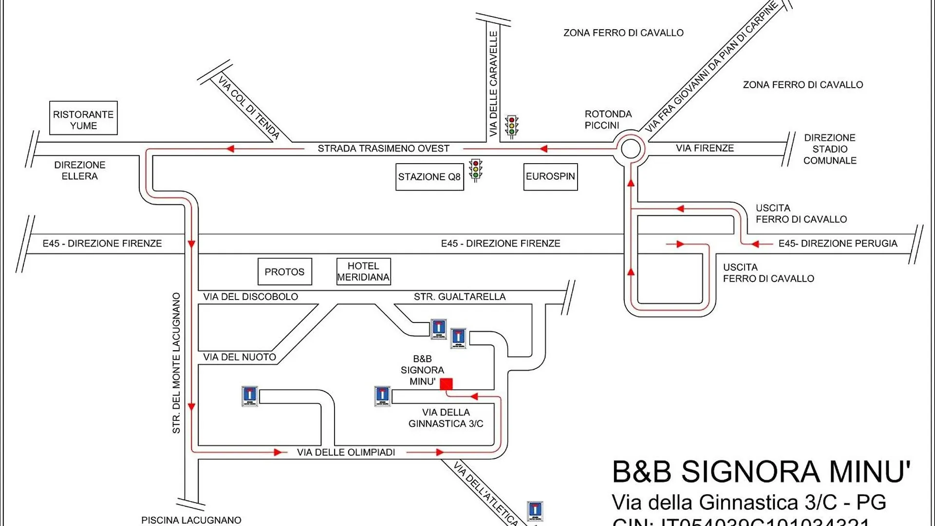 Minu Bed & Breakfast Perugia Italy